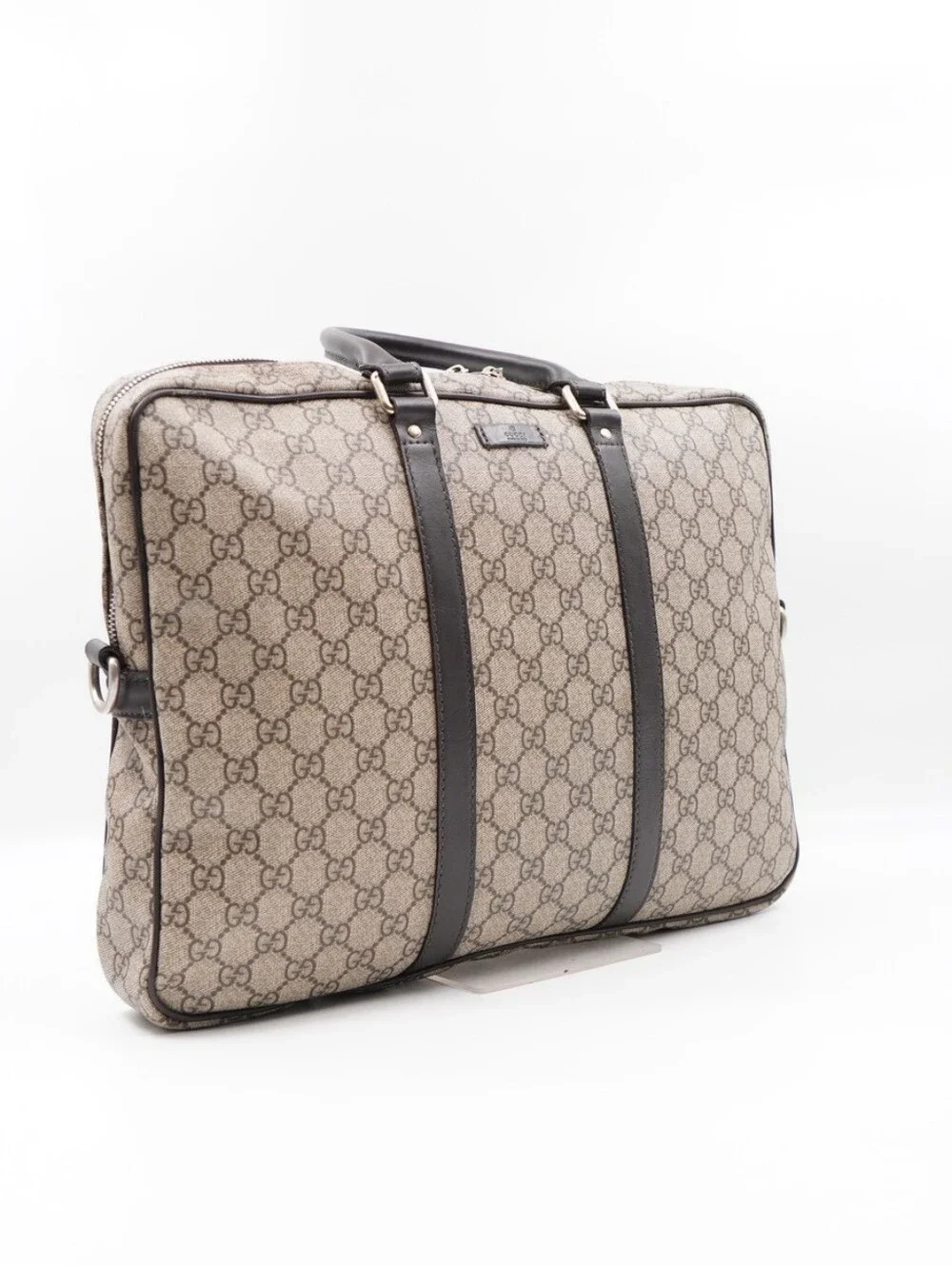 CO08 💟 GUCCI GG Plus Monogram Briefcase